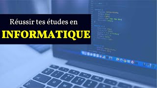 COMMENT REUSSIR SES ETUDES EN INFORMATIQUE  Applique cette methode [upl. by Ridgley118]