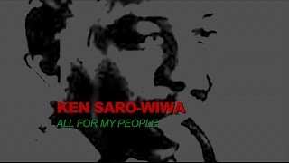 Ken SaroWiwa All For My People  CCTV Faces of Africa Broadcast 2014 [upl. by Livia581]