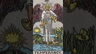 Temperance  Learn Tarot Cards learntarot [upl. by Lehcnom925]