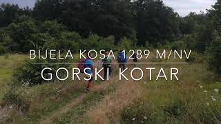 Put Kroz Džunglu  Bijela Kosa 1289 mnv Gorski Kotar [upl. by Meridel]