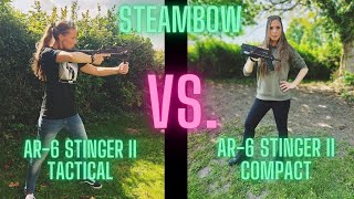 STEAMBOW AR6 Stinger II TACTICAL VS COMPACT [upl. by Iana]