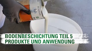 Bodenbeschichtung Teil 5 Produkte und Anwendung  Jaeger [upl. by Tallou]