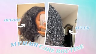 Davines Hair Products  Curly hair  Black girl [upl. by Larson]