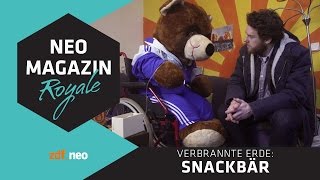 Verbrannte Erde Snackbär mit Florentin W  NEO MAGAZIN ROYALE mit Jan Böhmermann  ZDFneo [upl. by Ayak]