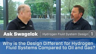 Ask Swagelok Why is the Design Different for Hydrogen Systems Compared to Oil amp Gas Video 1 of 4 [upl. by Nehte]