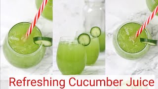 How to Make Cucumber Juice [upl. by Laiceps425]