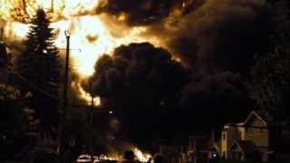 Lac Mégantic explosion [upl. by Jeana69]