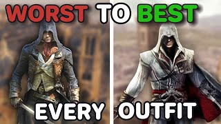 Ranking Every Assassins Creed Default Outfit [upl. by Hoem]