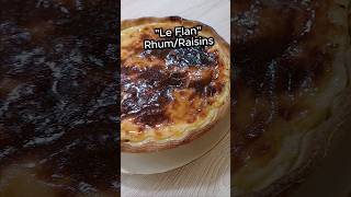 👨🏼‍🍳 Recette FLAN Rhum et Raisins patisserie recette recipe pasty flan flanpatissier [upl. by Erdda]