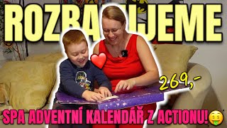 ROZBALUJEME VELKÝ ADVENTNÍ SPA KALENDÁŘ Z ACTIONU🤩STOJÍ TO ZA TY PENÍZE🤔 [upl. by Annahsed]