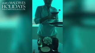 Ozen Life Maadhoo Maldives  M6m Underwater Dining Experience Video [upl. by Elletsirk]