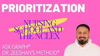 PRIORITIZATION FOR THE NCLEX AND NURSING SCHOOL  ASK GRAPH [upl. by Friend]