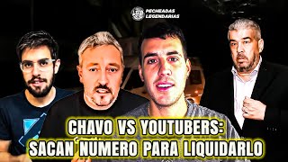 Chavo vs Youtubers Sacan número para liquidarlo Peche no responde o si [upl. by Acinna]