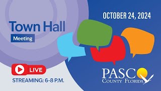 Pasco County Town Hall 102424 [upl. by Vidal]