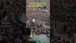 Pope Francis Singapore 2024 Holy Communion [upl. by Abihsat]