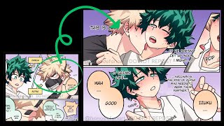 bakudeku  Baku HES GOING TO EAT ME english comic Dub [upl. by Ynej570]