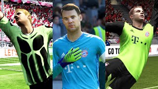 MANUEL NEUER IN EVERY FIFA 0721 [upl. by Aissak]