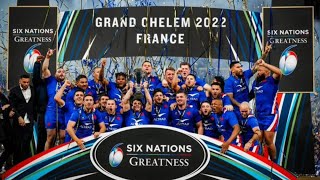 TOUS LES ESSAIS DU XV DE FRANCE DANS LE TOURNOIS DES 6 NATIONS 2022 💙🤍❤️ [upl. by Anoit]