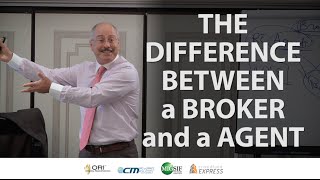 The Difference Between a Broker and an Agent [upl. by Ludwigg]