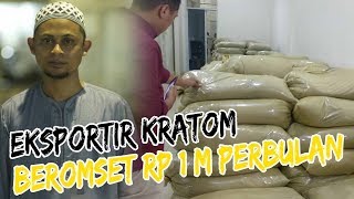 Dulunya Cleaning Service Kini Zakaria Jadi Eksportir Kratom [upl. by Idner]