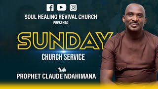 SUNDAY SERVICE Prophet ClaudeNdahimana 17112024 [upl. by Atnuahsal]