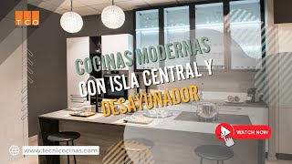 🍛 Cómo Integrar una ISLA CENTRAL y DESAYUNADOR en Tu Cocina Moderna  TCO [upl. by Aihsaei]