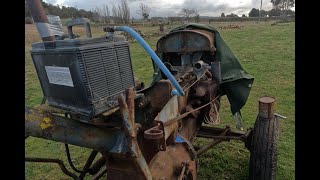 Fordson E27N sitting for years will it start part 2 [upl. by Tayyebeb]