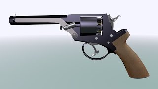 Tranter 1858 model 4 double action revolver [upl. by Airehc]