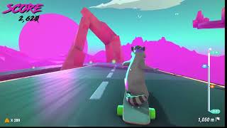 I AM A RACCOON RIDING A SKATEBOARD  Tanuki Sunset DEMO [upl. by Attevad]