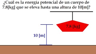 Energía Potencial  Ejercicio 3 [upl. by Kappenne]