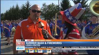 Olentangy Orange High School Parade on Fox 28 [upl. by Alilahk]