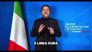 Salvini celebra il nuovo Codice della Strada ‘Più sicurezza e prevenzione per tutti’ [upl. by Almund]