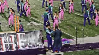 Weslaco High School Panther Corps performance at 2024 San Benito Marching Festival [upl. by Arahahs]