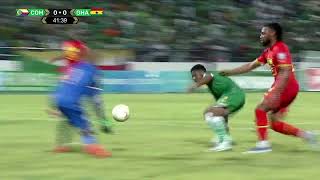 Comoros Goal vs Black Stars of Ghana [upl. by Dammahom684]