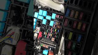 TOYOTA corolla hybrid2024 fuse box location and fuse information [upl. by Magocsi]