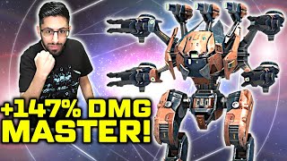 Lockdown Master TYPHON PULSAR 147 DMG Locking amp Destroying Everything  War Robots WR [upl. by Pack453]