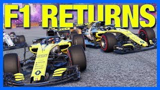 F1 2018 CAREER MODE RETURNS AGAIN [upl. by Sarnoff]