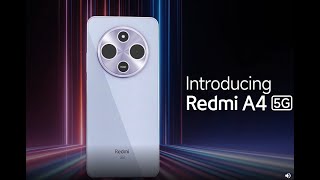 Redmi A4 5G  India Karega 5G [upl. by Llenroc639]