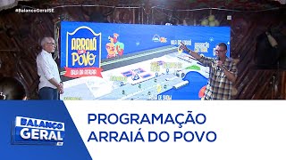 Governo de Sergipe divulgou a programação do Arraiá do Povo 2024  Balanço Geral [upl. by Torras]