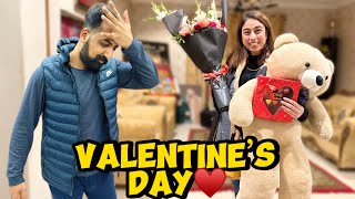 1st Valentines after Shadi 🌸  Jawad k sath Prank kiya😂  Dinner or Gifts bht pasand aye ♥️ [upl. by Ubald754]