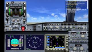 FSX  Landing with ILS  Airbus A321 [upl. by Hathaway]