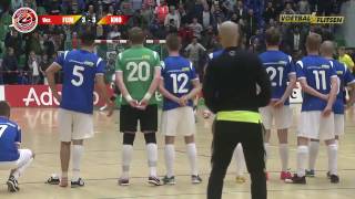 Samenvatting KNVB Bekerfinale FC Marlène  t Knooppunt 14042017 zaalvoetbal [upl. by Ailes]