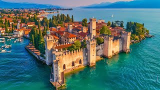 LAKE GARDA  THE MOST BEAUTIFUL VILLAGES ON LAKE GARDA  THE MOST BEAUTIFUL PLACES IN ITALY 4K HDR [upl. by Hightower513]