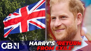 Prince Harry PLOTTING A RETURN to the UK as he seeks advice from former aides to repair relations [upl. by Faxon]