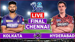 IPL 2024 Final Live KKR vs SRH Final Live  Kolkata Knight Riders vs Sunrisers Hyderabad Final Live [upl. by Refennej]