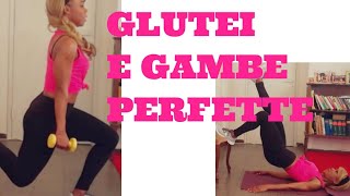 GLUTEI E GAMBE PERFETTE [upl. by Wier]