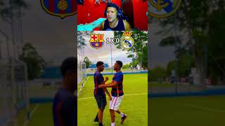 BARCELONA vs REAL MADRID shorts [upl. by Langdon]