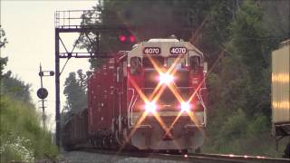 IORY 4070 LNL on CSX Toledo Subdivision [upl. by Schulein337]