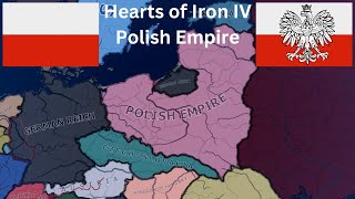 What if Poland was an Empire  HOI4 Timelapse [upl. by Jayme]