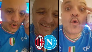 PEPPE IODICE che risate 🤣📞 La telefonata a CONTE dopo MILANNAPOLI 02 [upl. by Mcquoid]